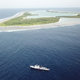 The research vessel Falkor in the Phoenix Islands Protected Area.